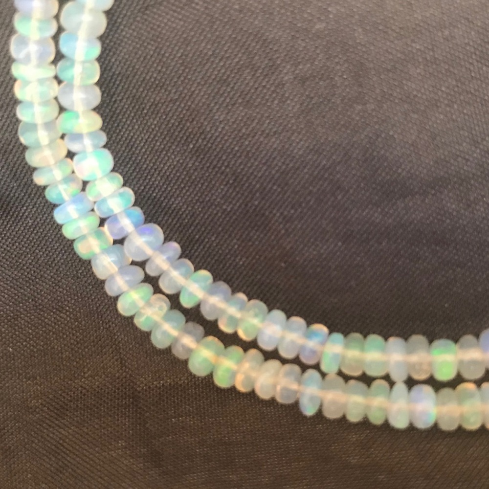 Genuine Ethiopian Welo Opal Necklace
